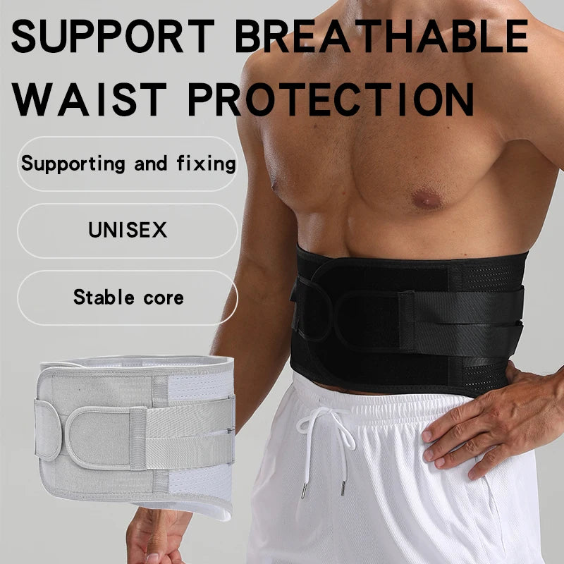 Lumbar Support Brace Adjustable Back Support Belt