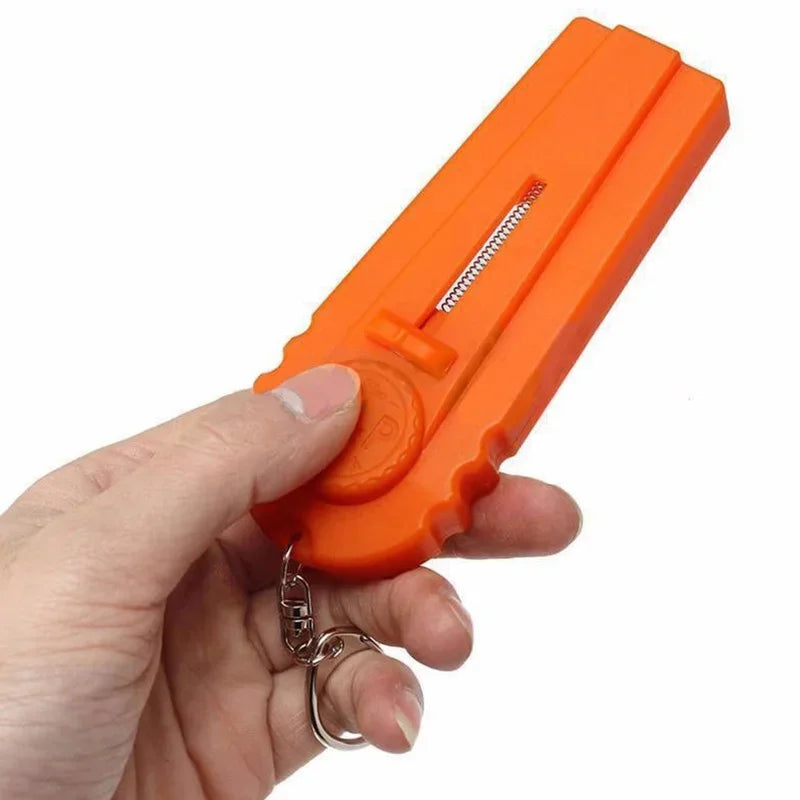 Bottle Opener Gun Spring Loaded Cap Launcher