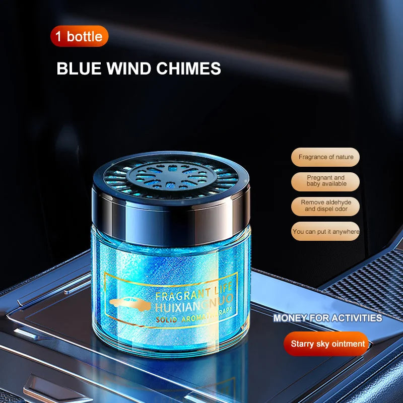 Car Air Freshener Solid Gel Long Lasting Fragrance