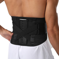 0Lumbar Support Brace Adjustable Back Support Belt