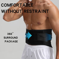Lumbar Support Brace Adjustable Back Support Belt