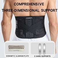 Lumbar Support Brace Adjustable Back Support Belt