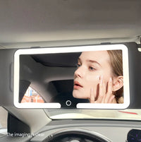 Car Sun Visor Mirror LED Makeup Light Adjustable
