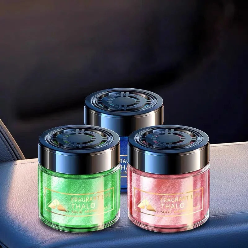 Car Air Freshener Solid Gel Long Lasting Fragrance