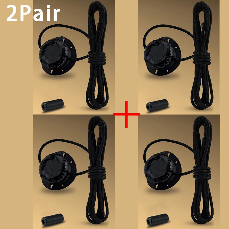 No Tie Shoelaces Adjustable Elastic Lock Laces