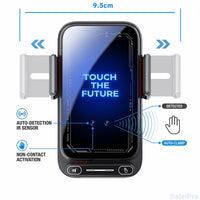 Car Phone Charger Holder 15W Wireless Mount
