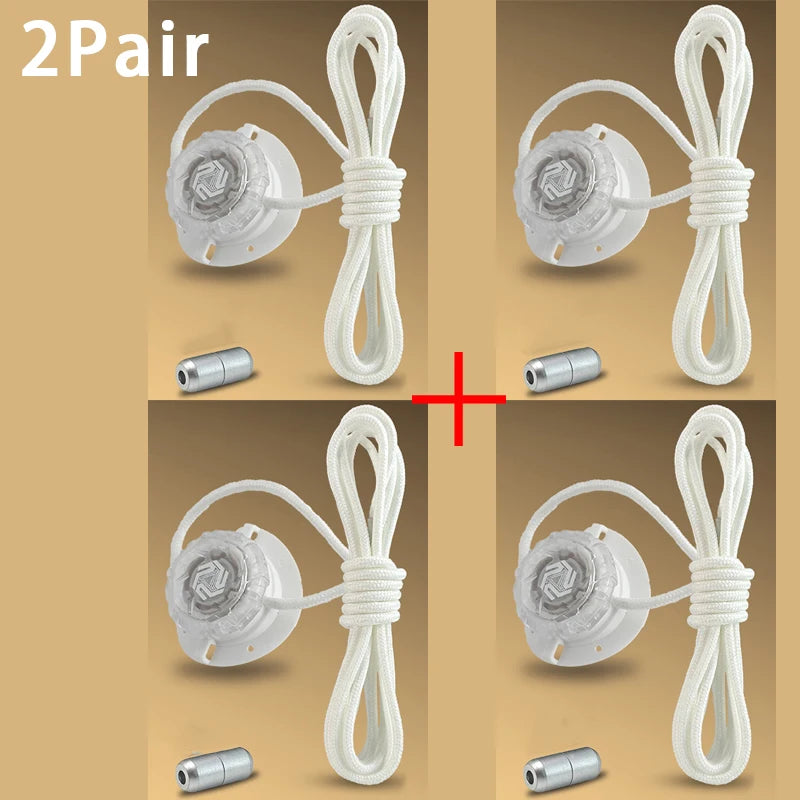 No Tie Shoelaces Adjustable Elastic Lock Laces