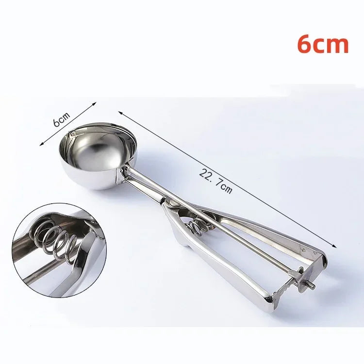 Stainless Steel Ice Cream Scoop Easy Release