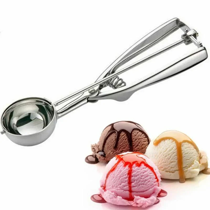 Stainless Steel Ice Cream Scoop Easy Release