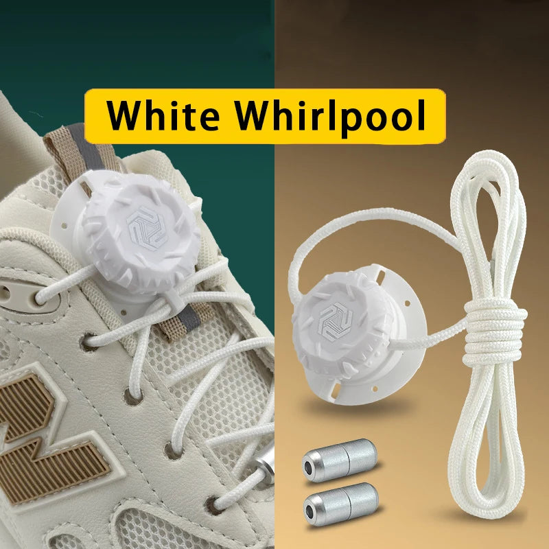 No Tie Shoelaces Adjustable Elastic Lock Laces
