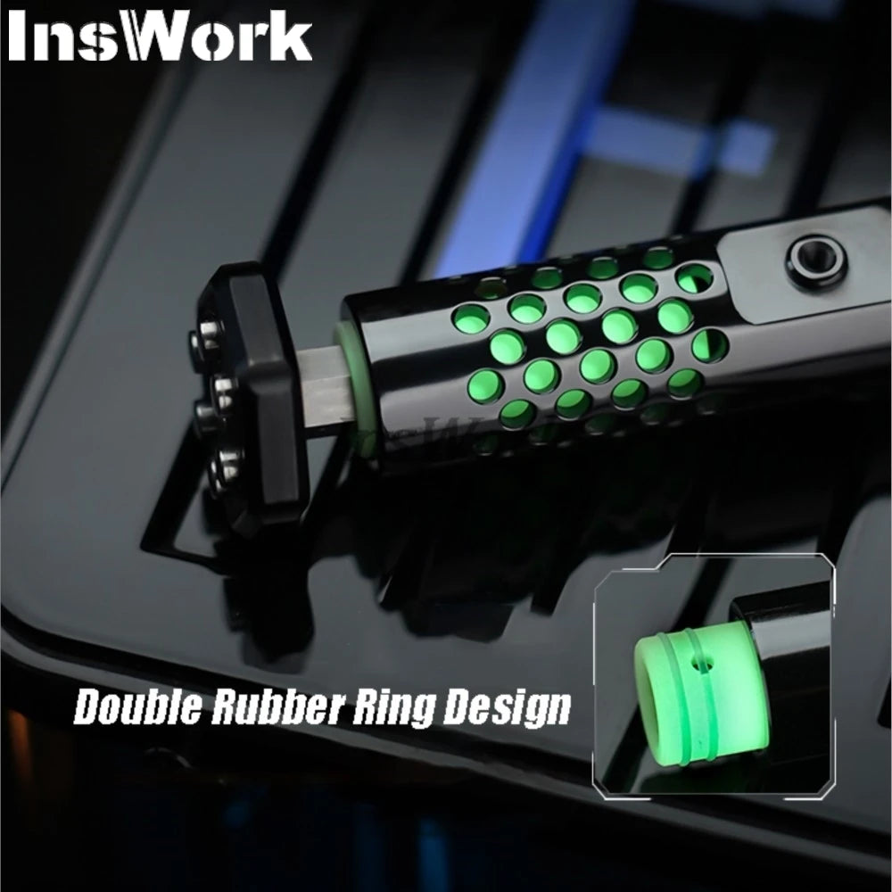 Fidget Spinner Toy Luminous Metal DIY Spinner
