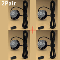 No Tie Shoelaces Adjustable Elastic Lock Laces