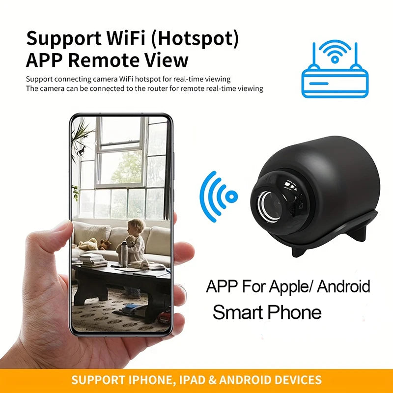 Mini WiFi Camera 1080P Night Vision Camera