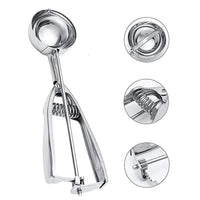 Stainless Steel Ice Cream Scoop Easy Release