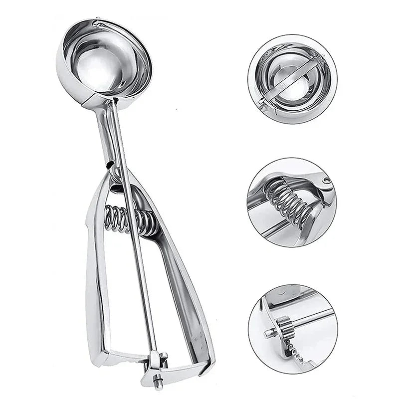 Stainless Steel Ice Cream Scoop Easy Release