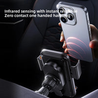 Car Phone Charger Holder 15W Wireless Mount