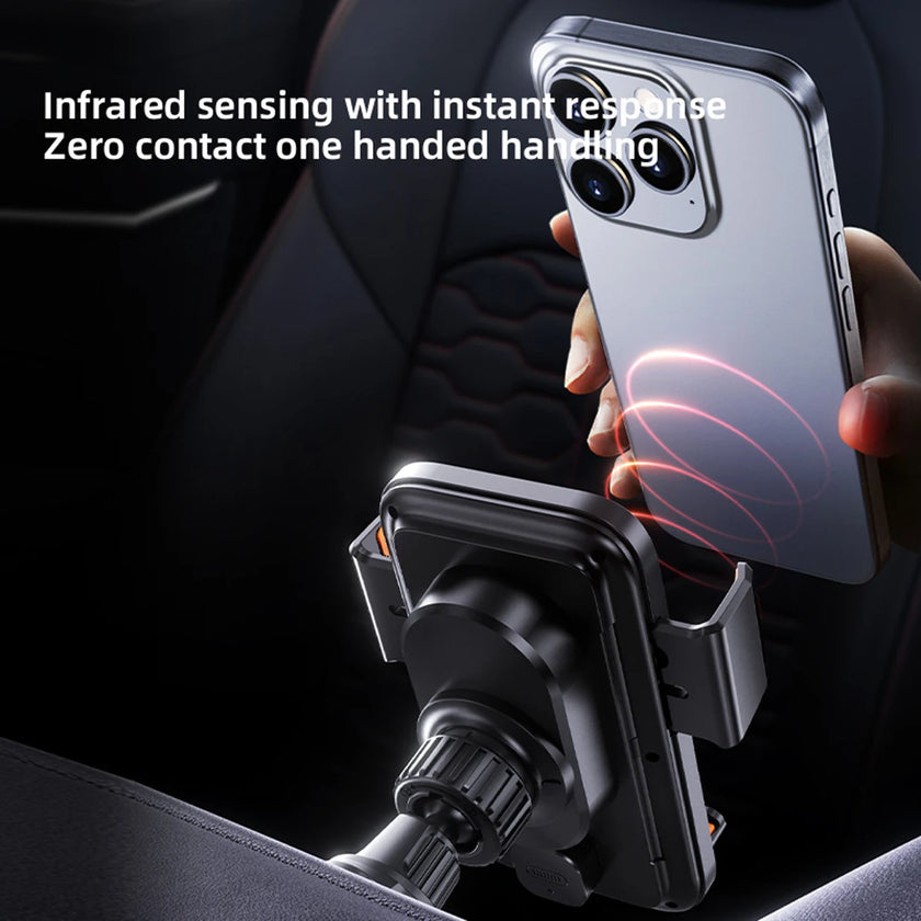 Car Phone Charger Holder 15W Wireless Mount
