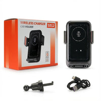 Car Phone Charger Holder 15W Wireless Mount