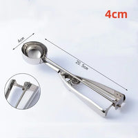Stainless Steel Ice Cream Scoop Easy Release