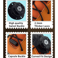 No Tie Shoelaces Adjustable Elastic Lock Laces