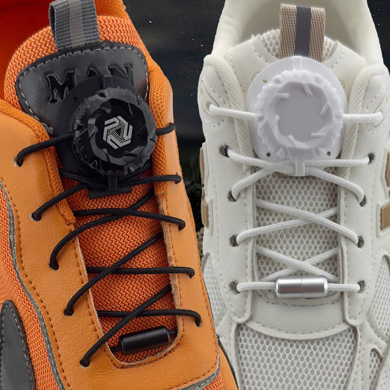 No Tie Shoelaces Adjustable Elastic Lock Laces